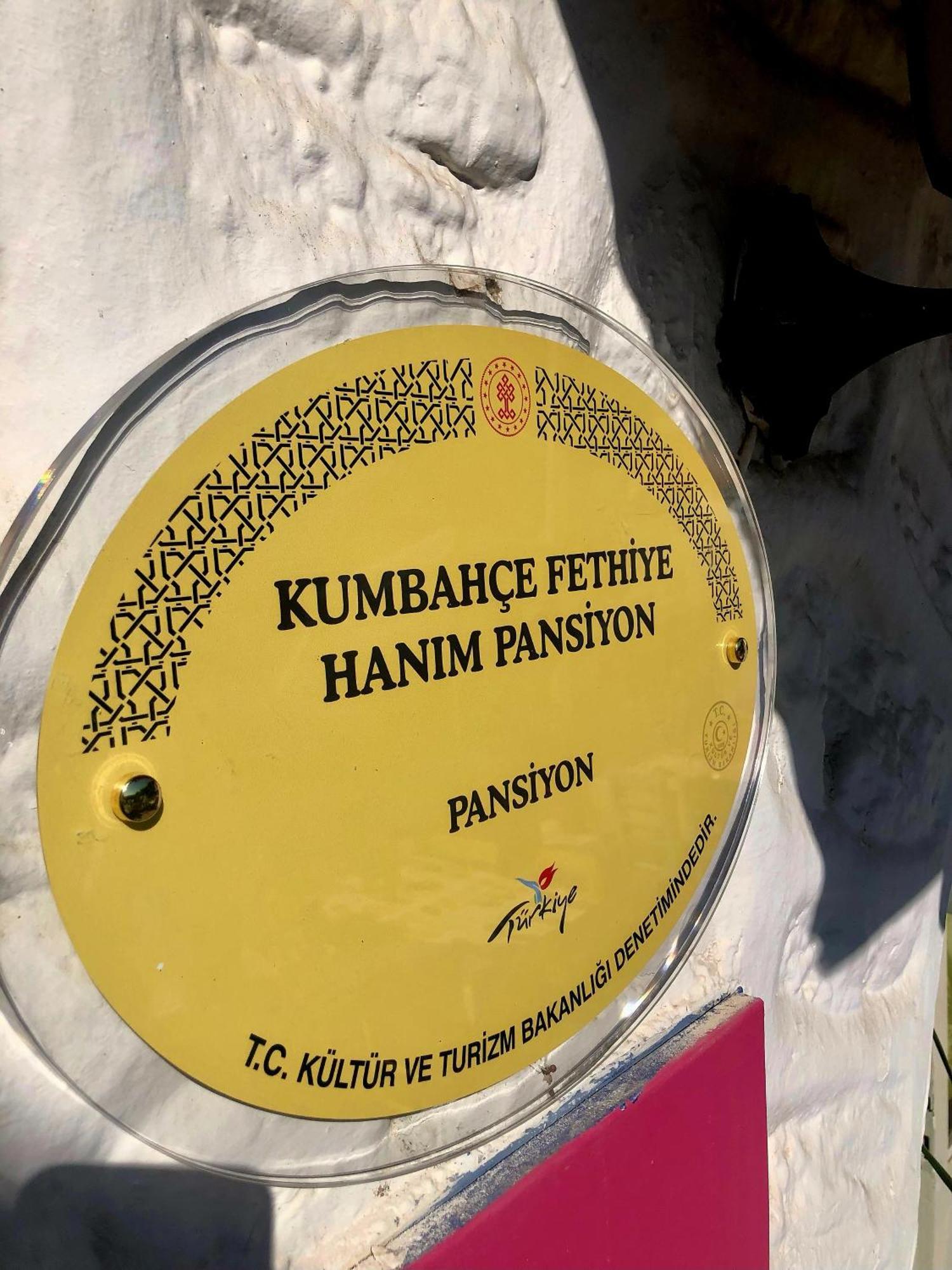 Kumbahce Fethiye Hanim Pansiyon Bodrum Екстериор снимка